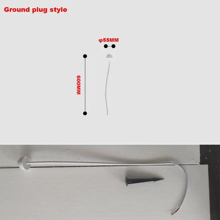 Lumière de Pelouse Imperméable pour Décoration de Jardin, Luminaire Décoratif d'Extérieur, Idéal pou