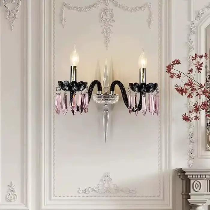 Lustre en cristal de luxe moderne pour décoration et éclairage de salons, salles à manger et chambres à coucher