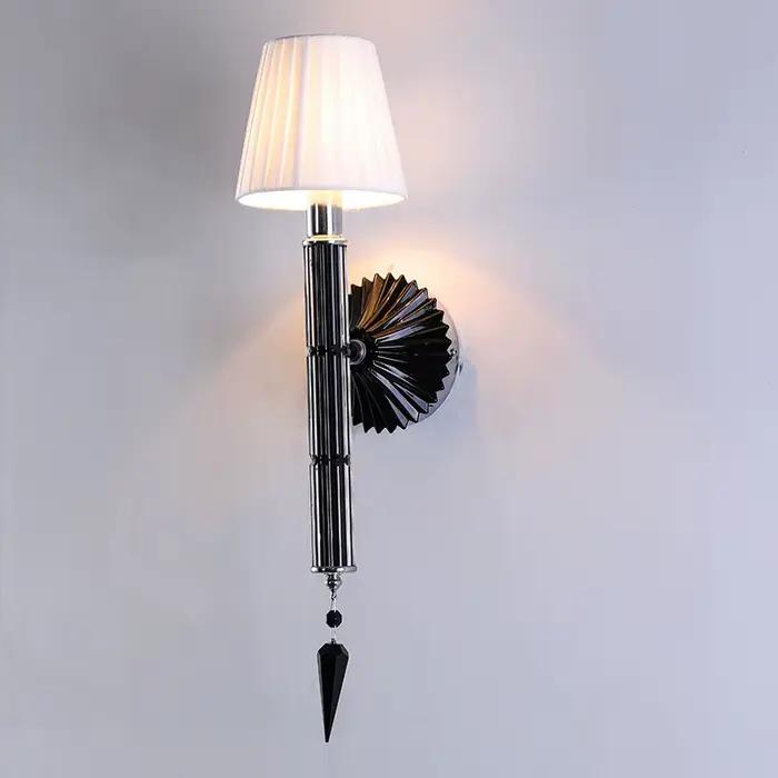 Appliques murales en cristal K9 art deco modernes pour chambre à coucher et occasions spéciales