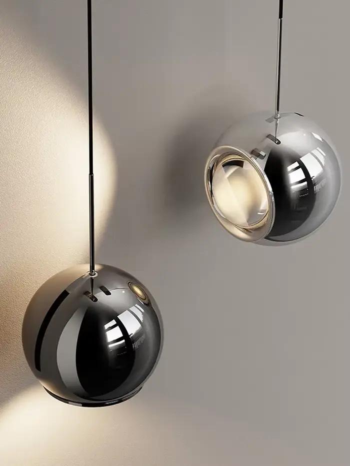 Lampe de chevet murale moderne avec finition en aluminium plaquée pour chambre, salon, et pièces d'étude occasions spéciales
