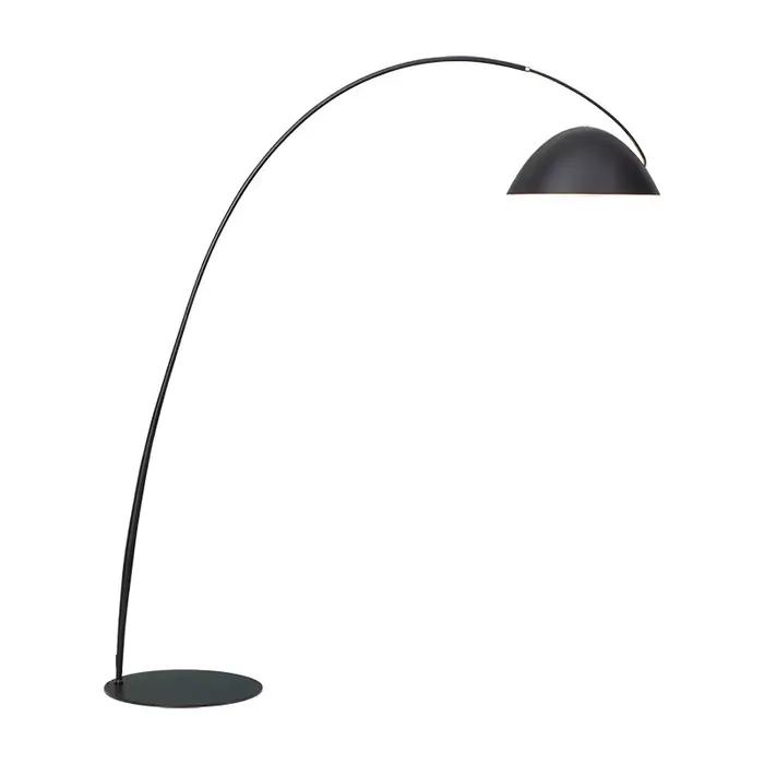 Lampe autoportante sur pied moderne avec acier inoxydable poli pour chambre à coucher table de chevet et salon occasions spéciales