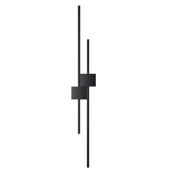Lampe murale moderne en aluminium pour salon, chambre à coucher, entrée et étude avec éclairage LED à intensité variable pour créer des ambiances élégantes