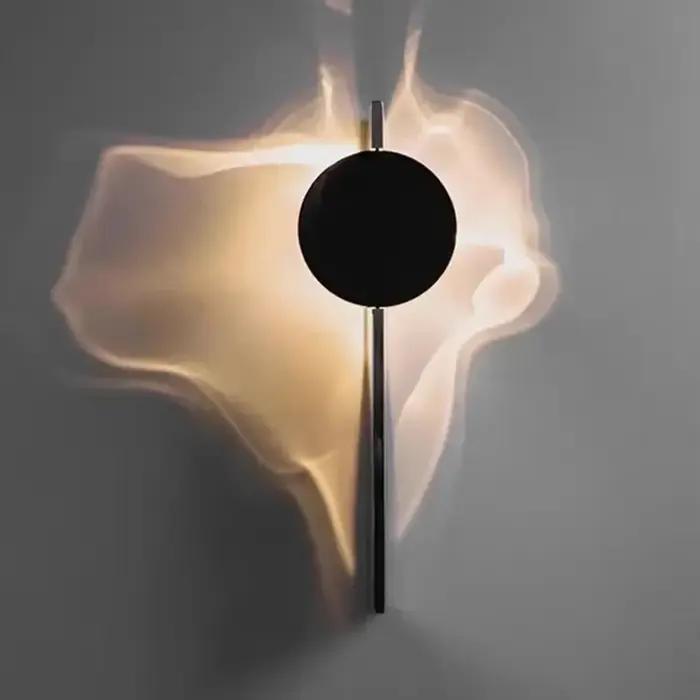 Applique murale en acier inoxydable moderne pour chambre à coucher, cuisine, salle de bain, entrée, étude, éclairage quotidien avec lumière chaude 3000K