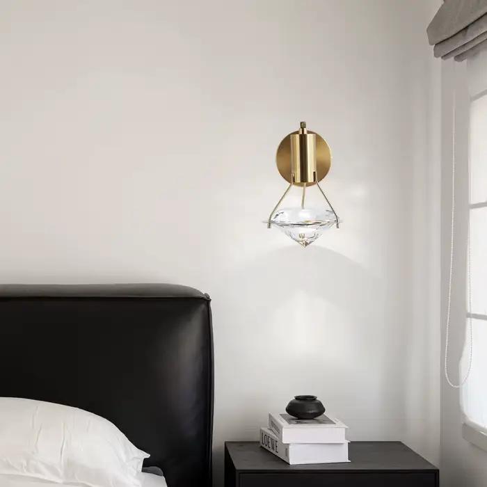 Lustre suspendu LED en cristal GreeLustr lampe suspendue pour salon chambre et hall d'hôtel style art deco élégant à offrir pour intérieurs luxueux