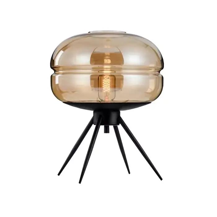 Lampe décorative de chevet en verre, Art créatif postmoderne de styliste, pour hôtel, chambre à couc