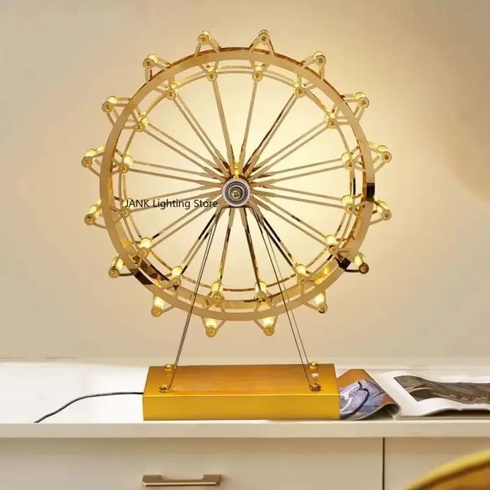 Lampe LED moderne de luxe pour salon éclairage intérieur rotatif lampe de décoration pour chambre à coucher occasions spéciales