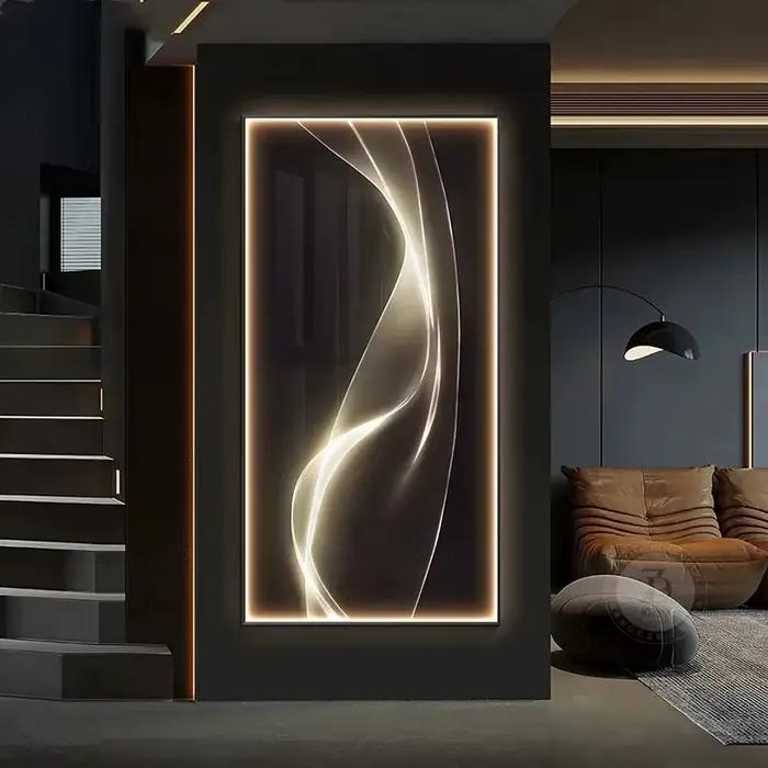 Applique murale moderne en céramique plaquée pour éclairer et décorer salon cuisine chambre à coucher entrée étude salle de bain intelligente avec télécommande