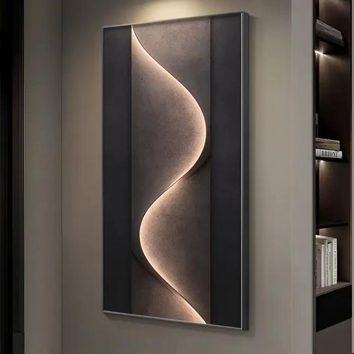 Lampe de mur LED de luxe peinte en cristal moderne pour éclairer salon chambre et pièces d'accueil occassions spéciales