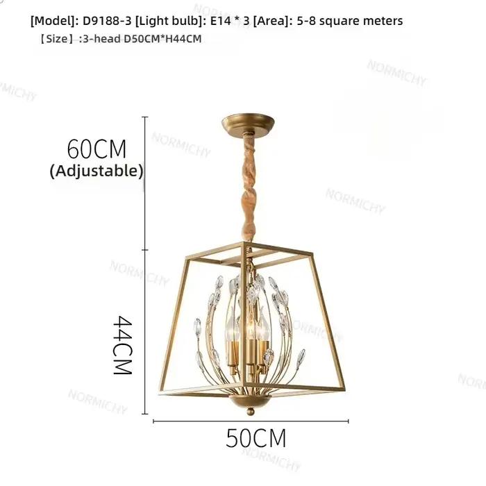Lustre de restaurant américain, éclairage de chambre, dressing, couloir, luminaire de luxe créatif e