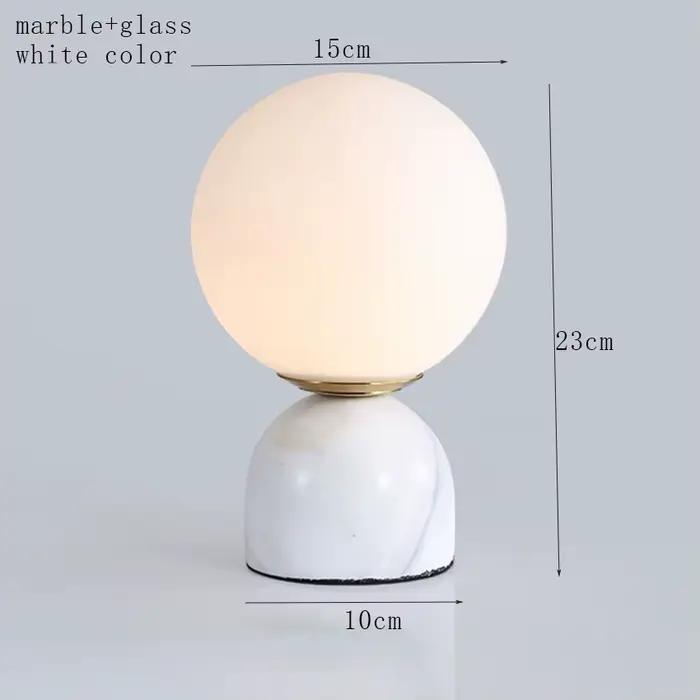 Lampe de table en marbre de style nordique, moderne et minimaliste, pour salon, chambre à coucher, b
