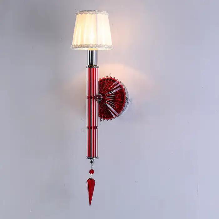 Appliques murales en cristal K9 art deco modernes pour chambre à coucher et occasions spéciales