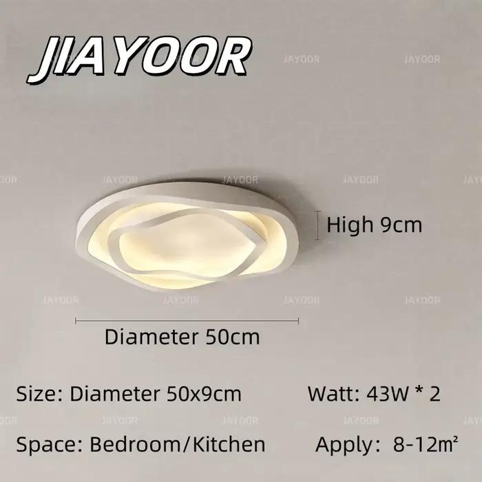 Plafonnier LED rond moderne salon chambre cuisine Table à manger minimaliste décoration de la maison