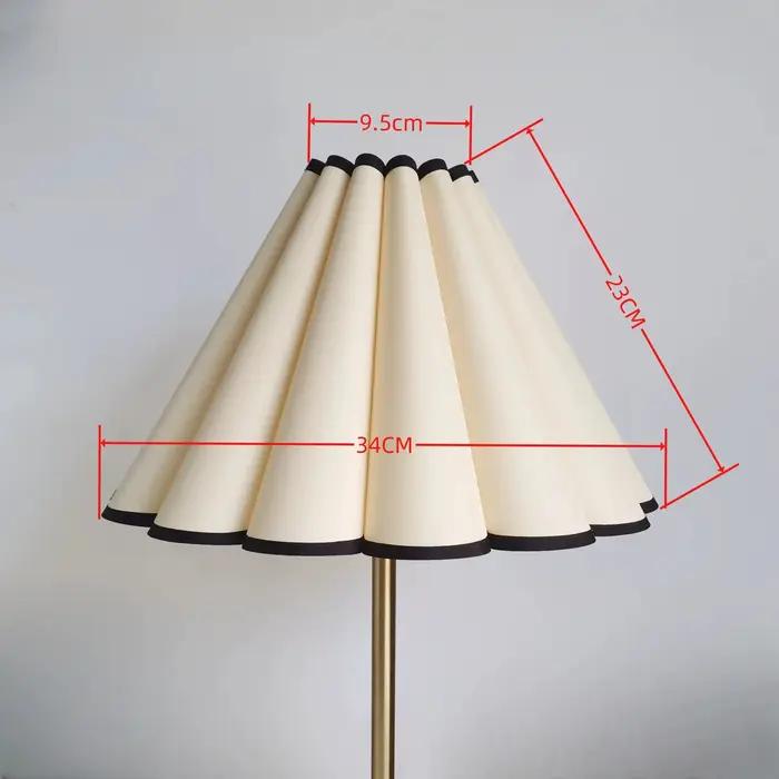 Abat-jour pétale en tissu E26 E27 pour lampes de Table lampadaires lustres lampes de chevet plafonni
