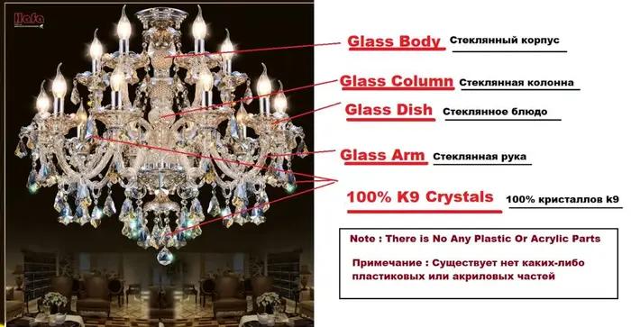 Lustre en cristal moderne style Tiffany pour salon décoration intérieure éclairage suspendu haute qualité occasions spéciales