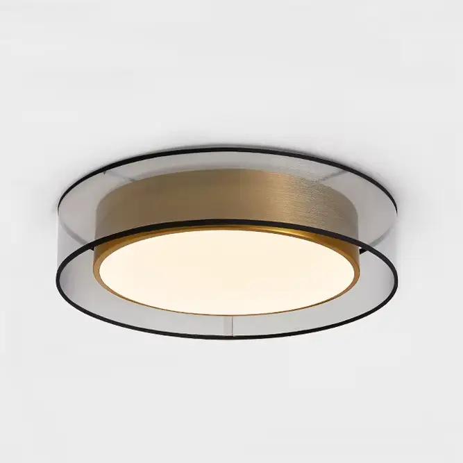 Lampe suspendue en cuivre au design post-moderne, design nordique de luxe, luminaire décoratif d'int