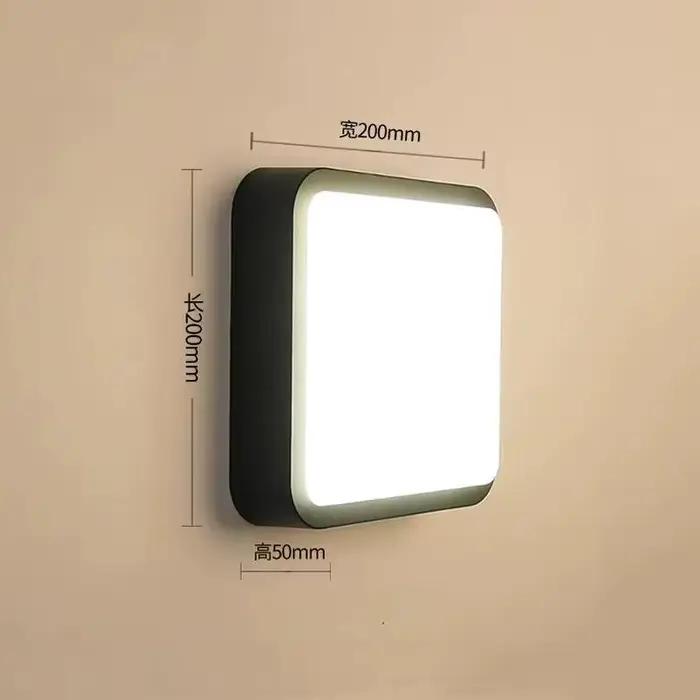 Lampe murale d'extérieur étanche pour jardin, villa, entrée, cour, terrasse, lampe de table pour écl